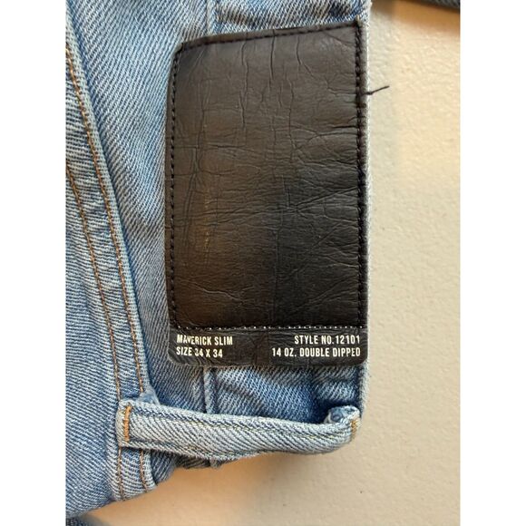Buck Mason Maverick Slim Jeans - Light Wash - Picture 2 of 6